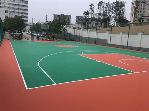 內(nèi)江市威遠縣人民醫(yī)院硅pu籃球場 內(nèi)江市威遠縣人民醫(yī)院硅pu籃球場